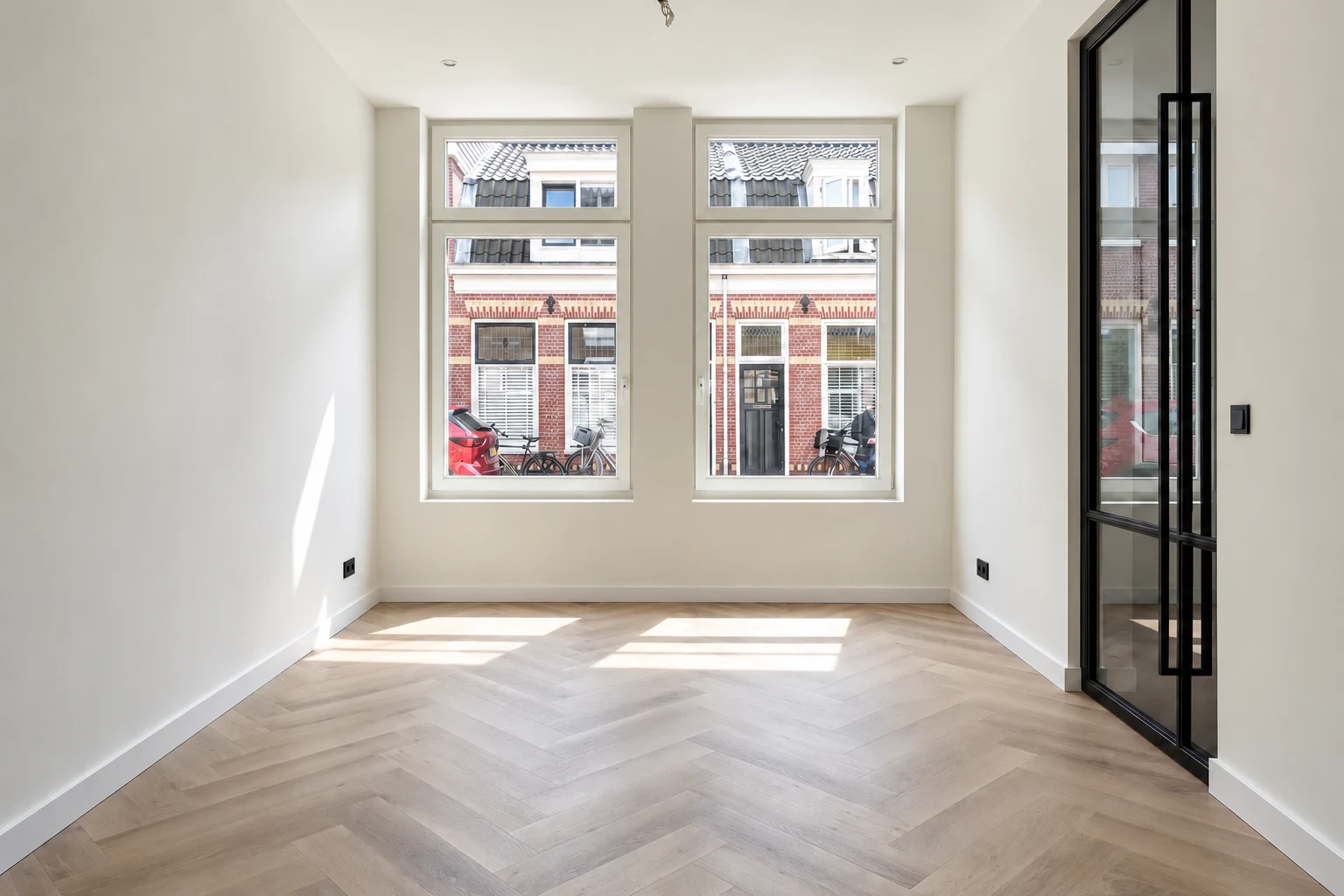Lege woonkamer voor de styling
